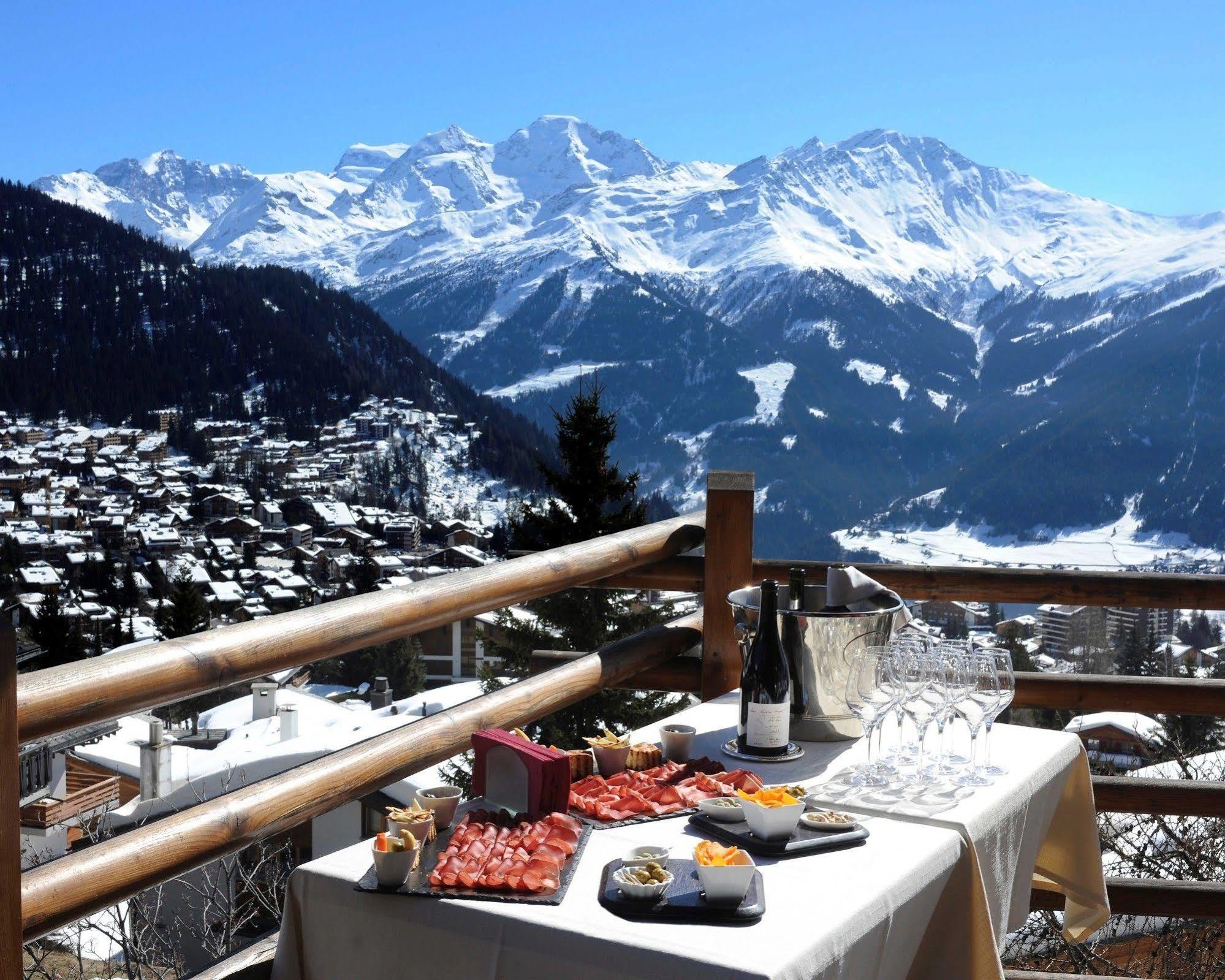 Chalet D'Adrien Verbier Bagian luar foto